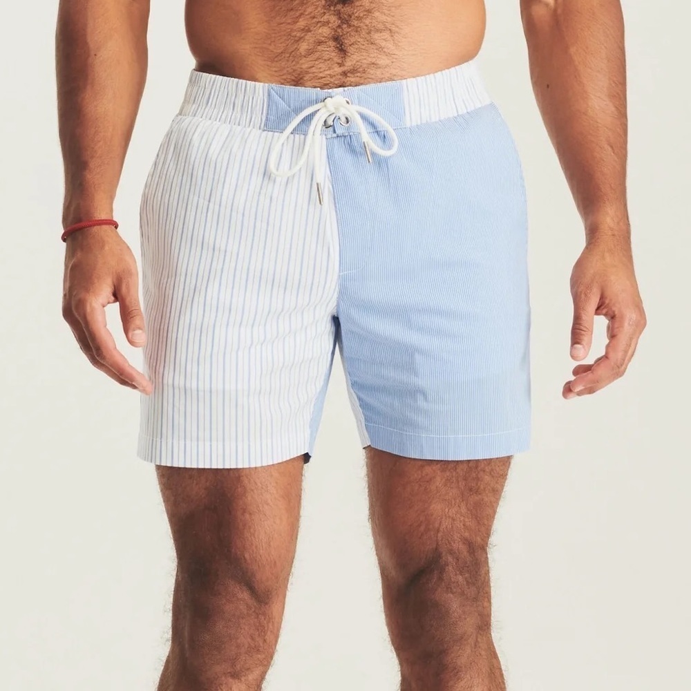 SER.O.YA Ziggy Shorts In Stripe Combo